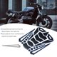 thumbnail image 4 of Protector de almohadilla de tanque protector de calcomanía de goma suave ultra pegajoso que no se desvanece fácilmente para la decoración de motocicletas Evita rayones en el Amonsee Otros, 4 of 8