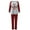 Women-Multicolor, variant on REORIAFEE Family Christmas Pajamas Matching Sets 2 Piece Plus Size Loungewear Long Sleeve Top and Pant Plaid Soft Sleepwear Multicolor S-3XL