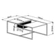 thumbnail image 4 of Mesa de Centro Kessa Muebles Aaron Negro, 4 of 5