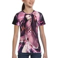 thumbnail image 4 of Demon Slayer Nezuko Boys Girls T-Shirt 3d Print Graphic Short Sleeve Tee Shirt Tops For Kids Teens, 4 of 7