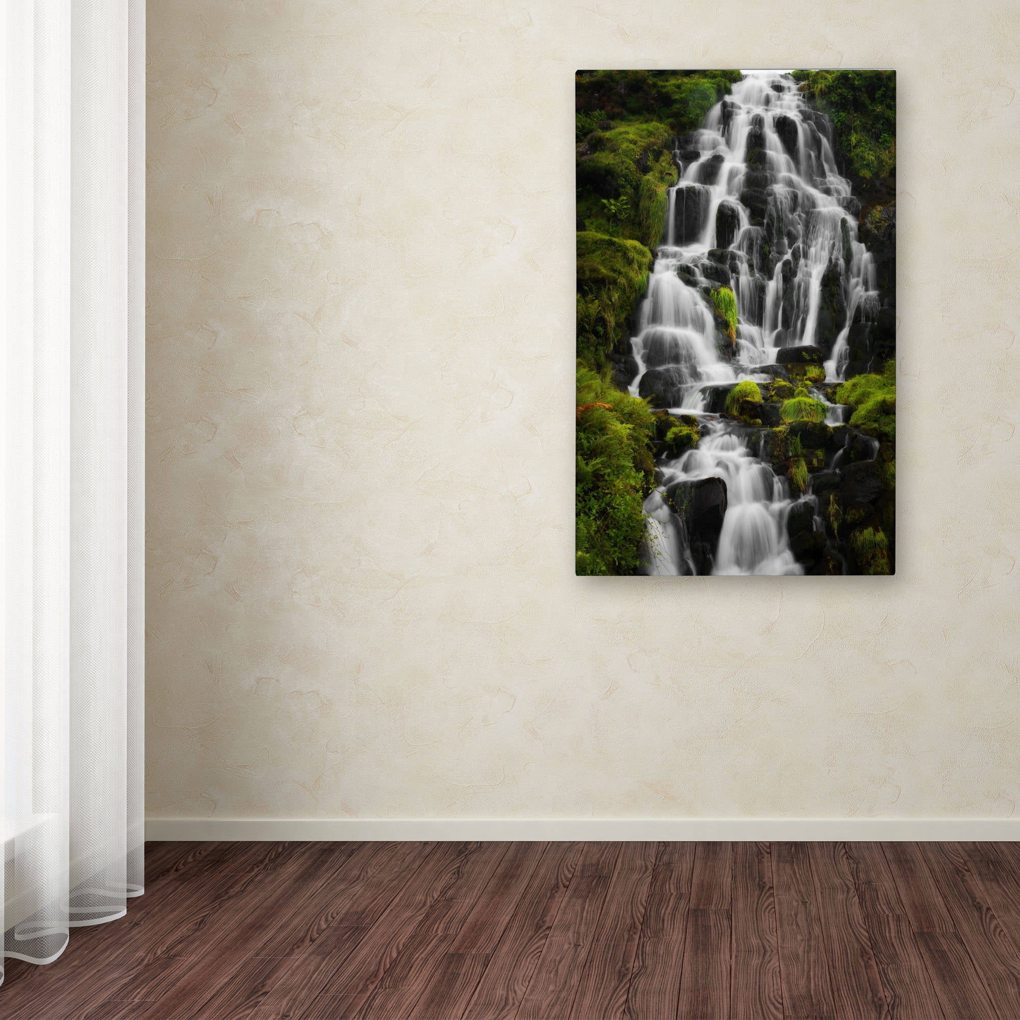 Trademark Fine Art "Liquid Road" Canvas Art by Philippe Sainte-Laudy