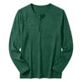 thumbnail image 6 of VEKDONE Mens Henley Shirts Lightweight Long Sleeve Pullover Slim Fit Athletic Casual Sweatshirts Comfortable Tops for Outdoor Activities, 6 of 6