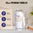 thumbnail image 2 of 3dRose, Image of a Bird With Text of I feel like I am being watched, 20oz Tumbler, 2 of 5