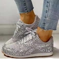 thumbnail image 7 of Shoes For Women Sneakers Trendy Walking Running Shoes Athletic Anti-Slip Fashion Slip On Comfort Platform Shoes, 7 of 7