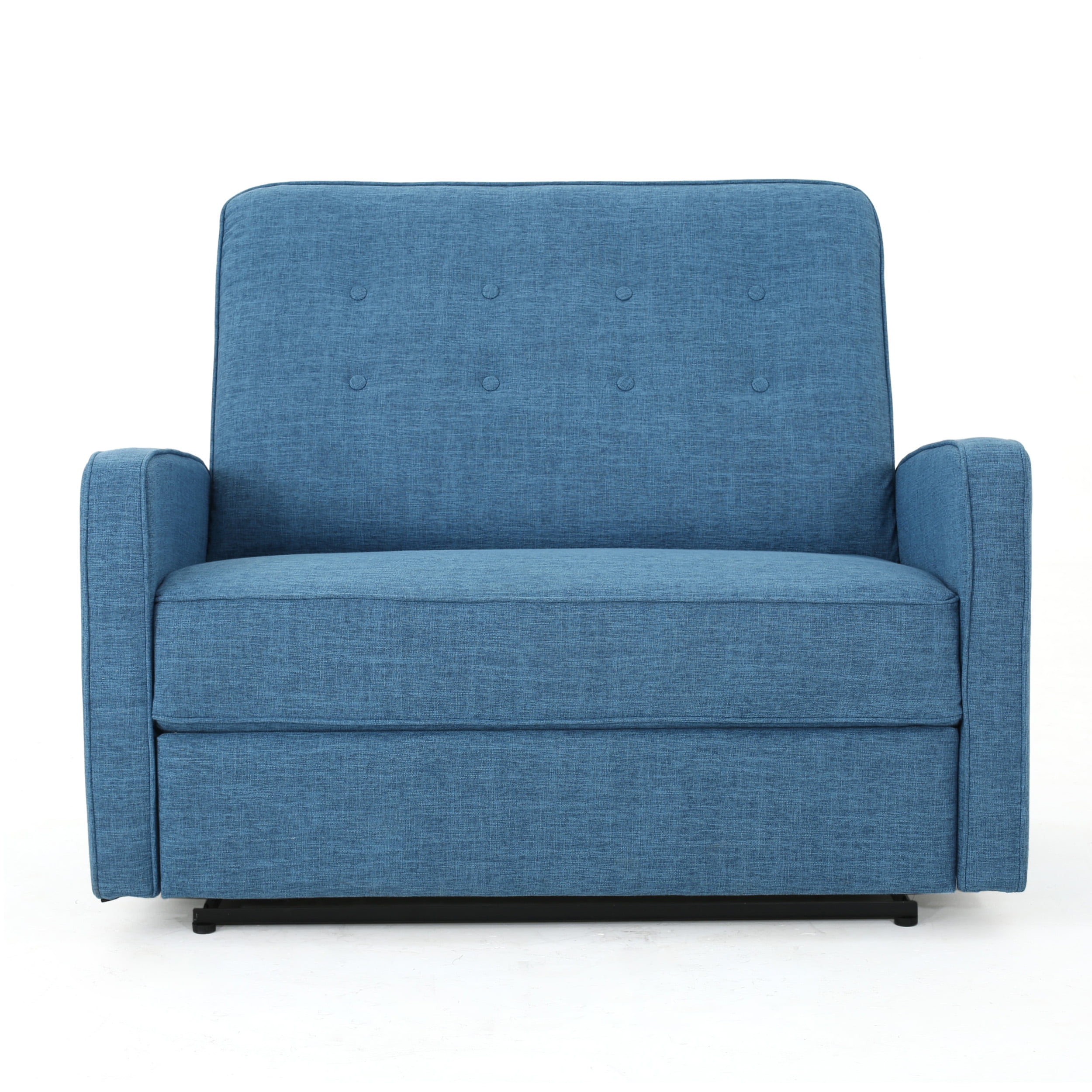 Euroco Manual Recliner Chair in Chic Fabric, Oversized Lounge Chair with Side Lever for Adjustable Backrest – Sturdy Frame, Plush Cushions, Living Room & Bedroom Use
