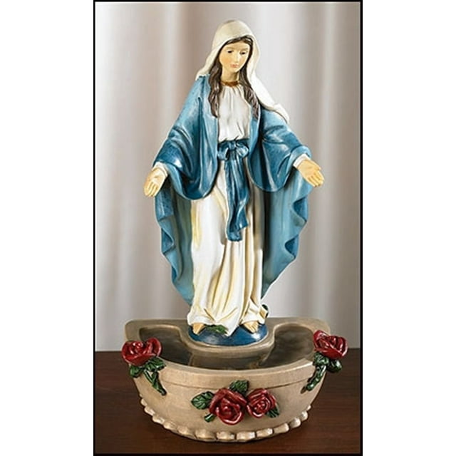 Pila De Agua Bendita De Pie De Nuestra Señora De Gracia