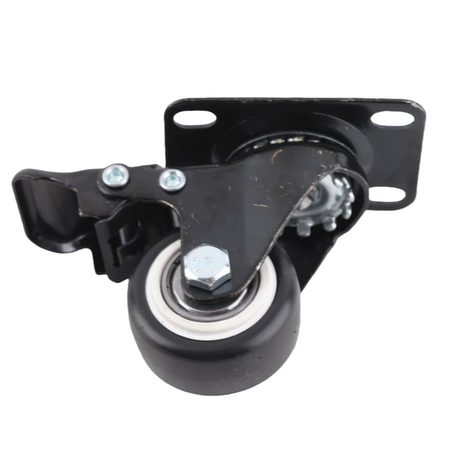 Ruedas Giratorias, Ruedas Silenciosas Con Bola De Doble Sellado, Absorción De Impactos De Goma, Cabezal Giratorio De 360 para Silla Para Plataformas Para Cajas De