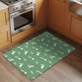 thumbnail image 2 of Rectangle Area Rugs 2 x 3 Ft, Green Spring Easter Non-Slip Residential Carpet, Cute Bunny Botanical Indoor Crawling Mats Runner Rugs for Living Room/Dining Room/Bedroom, 2 of 8