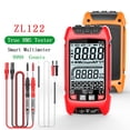 thumbnail image 1 of Backlight Digital Multimeter LCD Backlight Display Handheld Multimeter Professional True RMS Voltage Resistance Frequency Tester Temperature Measurement Meter with Flashlight and, 1 of 7