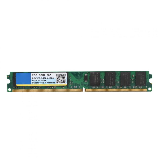 Module de RAM d'Ordinateur, xiede DDR2 667 2G Mémoire de Bureau Mémoire d'Ordinateur de Bureau de Qualité Professionnelle