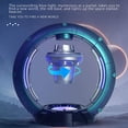 thumbnail image 2 of Magnetic Suspension Bluetooth Speaker Box Auto Levitating Bluetooth Speaker with Light Good Gift, 2 of 6