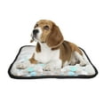 thumbnail image 2 of PKQWTM Blue And White Ballons Pet Dog Cat Bed Pee Pads Mat Cushion Potty Dogs Blankets Crate Bed Kennel 25x30 inch, 2 of 3