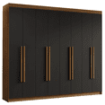 thumbnail image 1 of Ropero Closet Madesa Venus 8 Puertas 216cm Marrón/Negro, 1 of 8