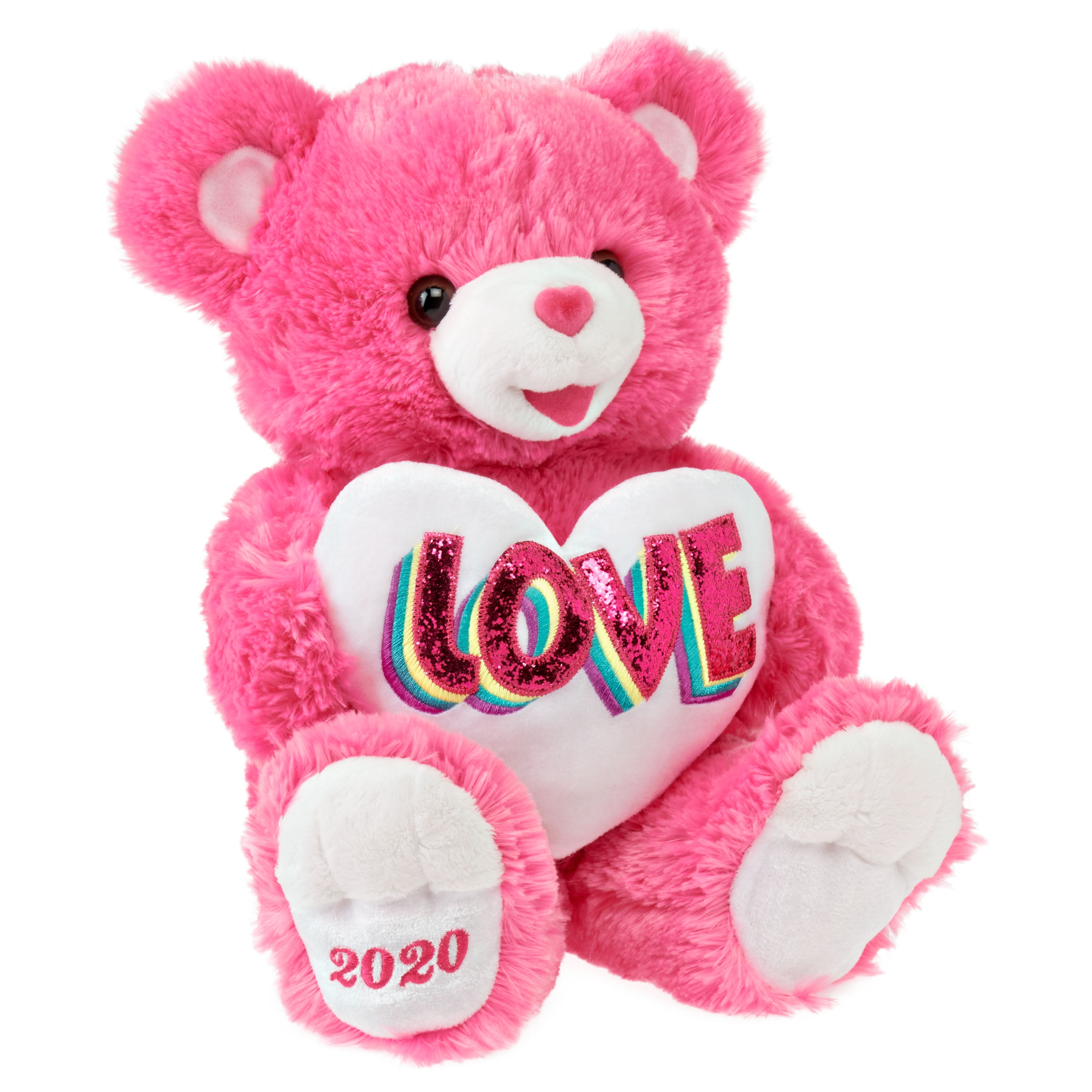 Way To Celebrate Sweetheart Teddy 2020, Pink, Large - Walmart.com - Walmart.com