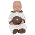 thumbnail image 1 of Muñeca Reborn de silicona completa Vollence, 40 cm, impermeable para niñas, 1 of 5