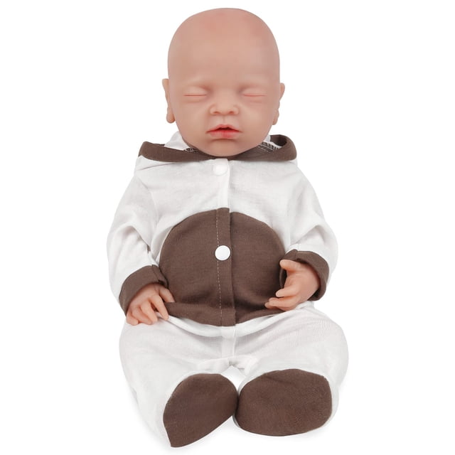 Muñeca Reborn de silicona completa Vollence, 40 cm, impermeable para niñas
