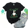 thumbnail image 4 of Lucky Duck - Women's Short Sleeve Graphic T-Shirt, 4 of 11