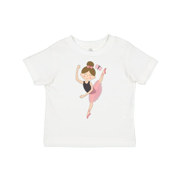 Inktastic Ballet Dancer for Little Girls Girls Toddler T-Shirt