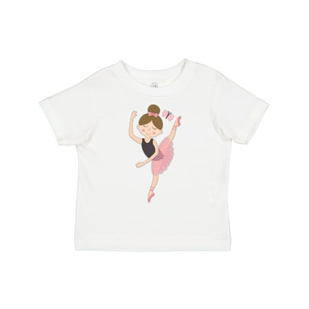 

Inktastic Ballet Dancer for Little Girls Gift Toddler Toddler Girl T-Shirt