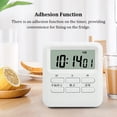 thumbnail image 4 of Matsuzay Accesorio de temporizador de cocina, estudio de cocina, Fitness, pantalla LCD eléctrica, reloj despertador, equipo de sincronización, Cocina y Comedor, 4 of 6
