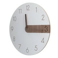 thumbnail image 2 of Household AppliancesRound Clock Simple Mute Wooden Clock Wall Clock High Capacity, 2 of 5