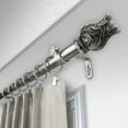thumbnail image 3 of Tulip 1" Curtain Rod 66-120 inch - Satin Nickel, 3 of 3