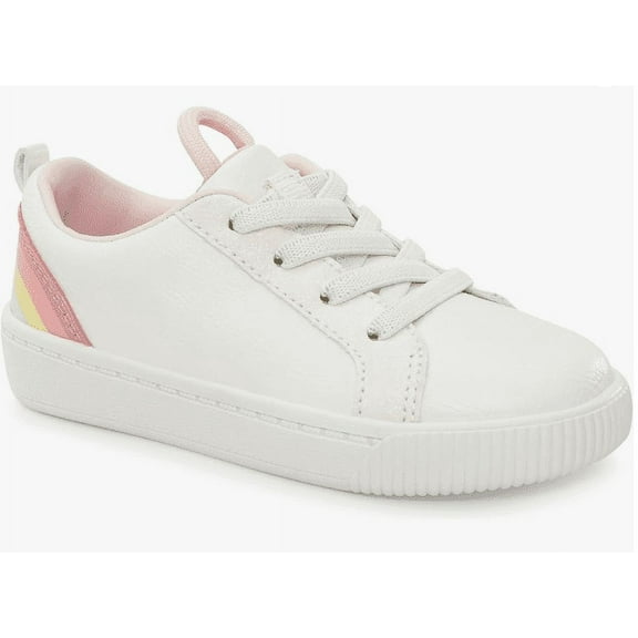 Carter's Tryptic Girls Rainbow Sneaker 4 Toddler
