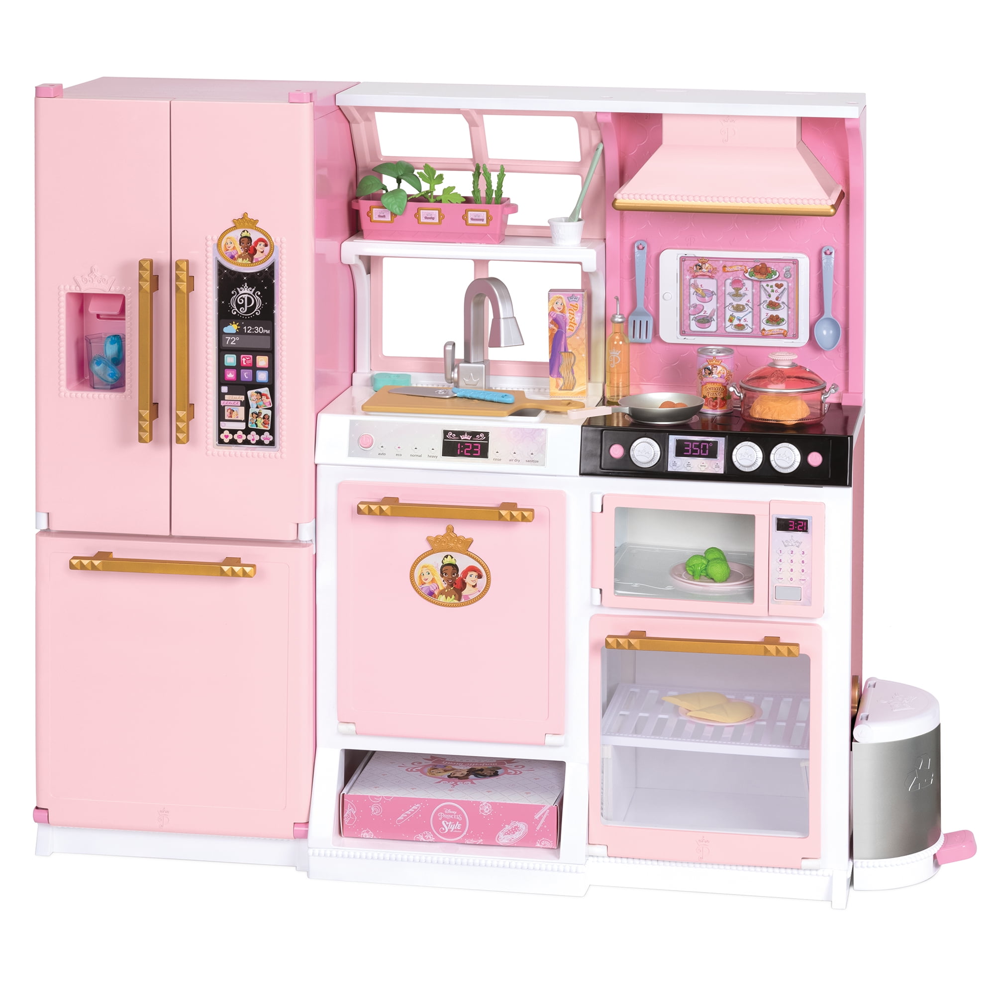 Disney Princess Style Collection Fresh Prep Gourmet Kitchen Child 3 to 6 Years, Pink