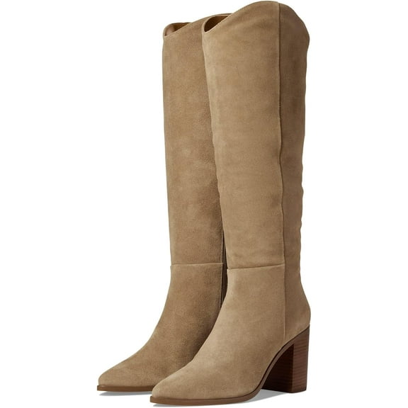 Franco Sarto Women's Ticada Knee High Boot Oak Light Brown 9M
