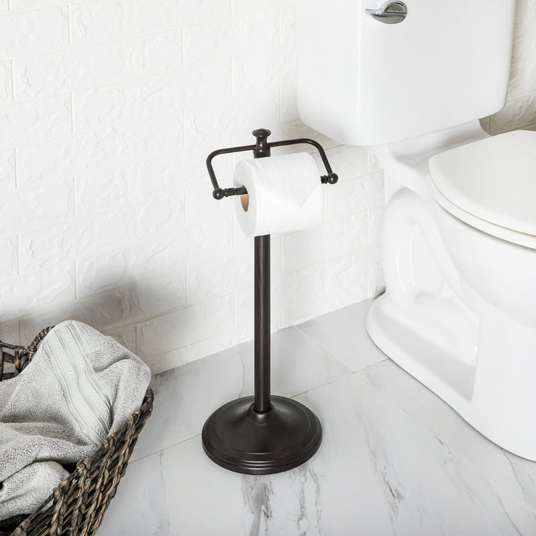 Elegant Free Standing Toilet Paper Holder 