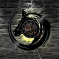 thumbnail image 3 of CEHVOM Vinyl Record Wall Clock Horse Head Shape Creative Retro Nostalgic Wall Clock, 3 of 9