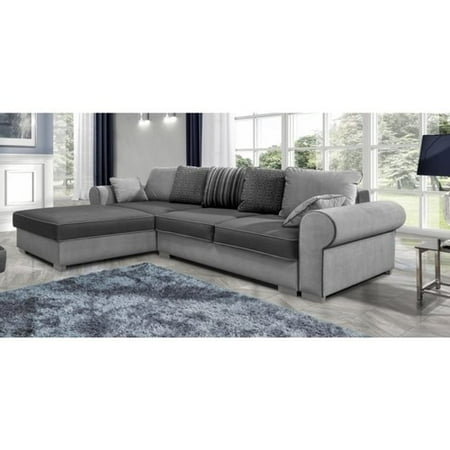 Brayden Studio Bohrer Reversible Sleeper Sectional