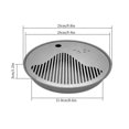 thumbnail image 5 of Outdoor Pure Titanium Circular Tea Tray Ultra Light and Simple Water Storage Type Tea Table Deepened Brewing Tray Tea, 5 of 5