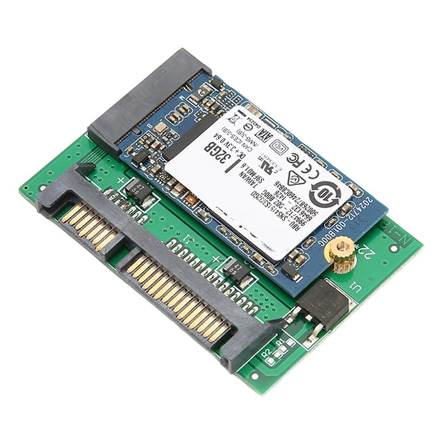 Adaptateur 2 en 1 M.2 SSD, Grande Capacité, Stable Fiable, Portable Plug And Play, Accessoires Informatiques Compatibles avec Disque Dur M.2, Options 16 Go et 32 Go, Installation Facile