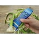 thumbnail image 5 of Rallador de verduras multifuncional 6 en 1 con pelador de plástico y cuchillas de acero inoxidable para cortar y juliana sin esfuerzo. Ideal para ensaladas y preparación de comidas en, 5 of 8