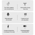 thumbnail image 4 of Hair Dryer, Portable Negative Ionic Blow Dryer with Dual Hot and Cold Airflow System High Wind Power, 2 Speed Adjustable Safe Usage Design, for Home Travel Business Trip, 4 of 7