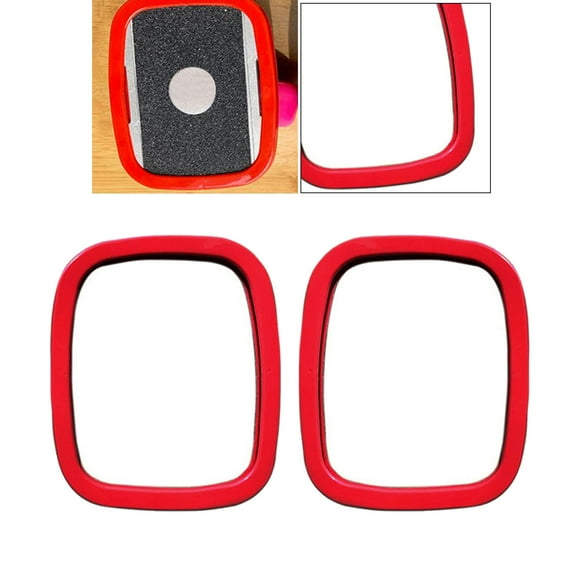 Protectores de borde shamjiam rodillo de patines suave PU rojo