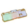 thumbnail image 1 of Moyic RGB LED USB Juego de teclado y mouse para PC Laptop One Reino Unido Juegos de teclado y mouse para computadora blanco, 1 of 1
