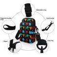 thumbnail image 5 of HELLHERO Underarm Shoulder Bag Polyester Double Layer Ladybug Heart Pattern for Travel Daily Use Unisex, 5 of 7