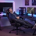 thumbnail image 2 of Waleaf Gaming Chair Ergonomic Office Chair with Footrest and Lumbar Support, Height Adjustable High Back Gamer Chair with Headrest for Adult, 2 of 8