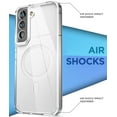 thumbnail image 3 of [PST] Samsung Galaxy S23 Case, Hybrid TPU Back Cover with Magnetic Wireless Charging (MagSafe Compatible), 3 of 5