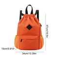 thumbnail image 2 of Drawstring Backpack, Large Capacity Backpack, Sports and Leisure Use, Durable Cloth Material, Multi-Functional Outdoor Travel Bag, 2 of 7