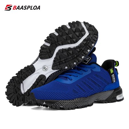 

Baasploa Men s Lightweight Comfortable Running Shoes Non Slip Breathable Knit Sneakers