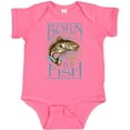 thumbnail image 3 of Inktastic Born to Fish Boys or Girls Baby Bodysuit, 3 of 5