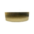 thumbnail image 2 of CastelloUSA Cowrie Timeless Gold Tempered Glass Crystal Round Vessel Sink - 16 in., 2 of 5