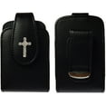 thumbnail image 1 of Premium 3D Metal Cross Pouch Case with Belt Clip for Tandem Diabetes Care T:Slim X2 Pump, 1 of 2