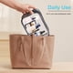 thumbnail image 5 of 12 Piezas Cosmetiquera Transparente PVC Mujer para Maquillaje, Neceser Transparente Impermeable con Cierre Bolsa de Aseo de Viaje, Bolsas Transparentes Impermeables para Avion, Baño, Viajar, 5 of 7