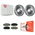 thumbnail image 1 of Transit Auto Front Disc Brake Rotors and Semi-Metallic Pads Kit for Car 2007-2009 Hyundai Santa Fe K8S-100539, 1 of 11