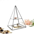 thumbnail image 4 of Glass Geometric Terrarium Faceted Tabletop Plants Container Bronze, 4 of 8