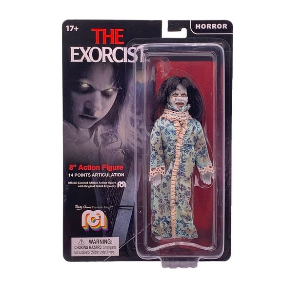 Mego The Exorcist Regan MacNeil 8" Action Figure Linda Blair 14 Point Articulation Limited Edition